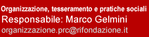Responsabile organizzazione