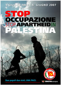 Basta occupazione Palestina